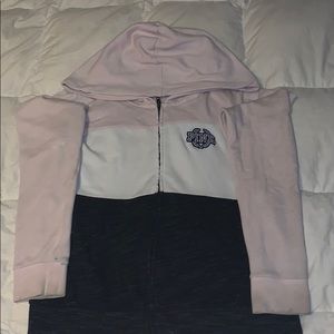 Pink brand zip-up jacket